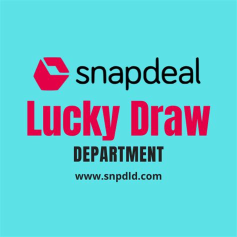snapdeal lucky draw|Snapdeal : Help Center.